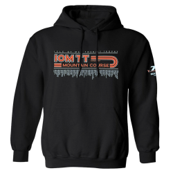 TT M/COURSE - BLACK HOODIE TTBH 410